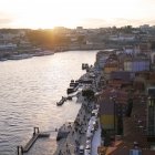 Apus văzut de pe pod