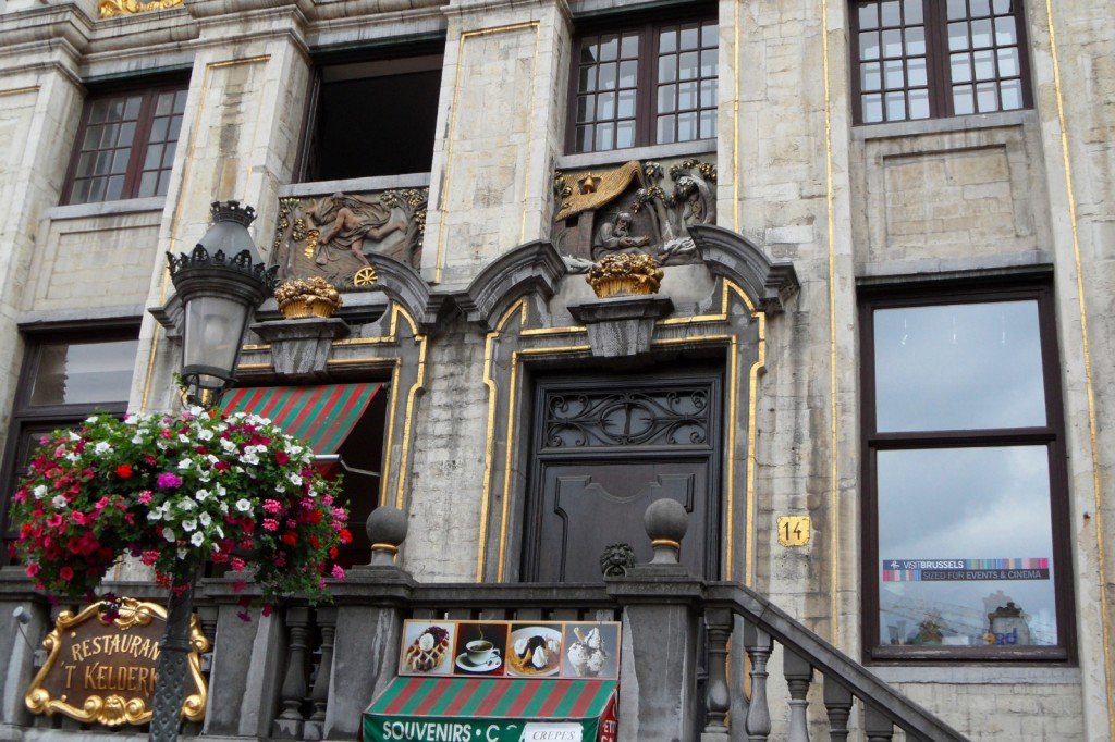 Detaliu palat Bruxelles