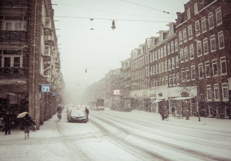 Decembrie 2010 - Ninsoare peste Amsterdam